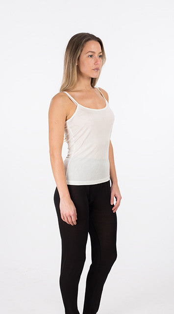 PACT Women's Organic Cotton Camisole Tank Top with Built-in